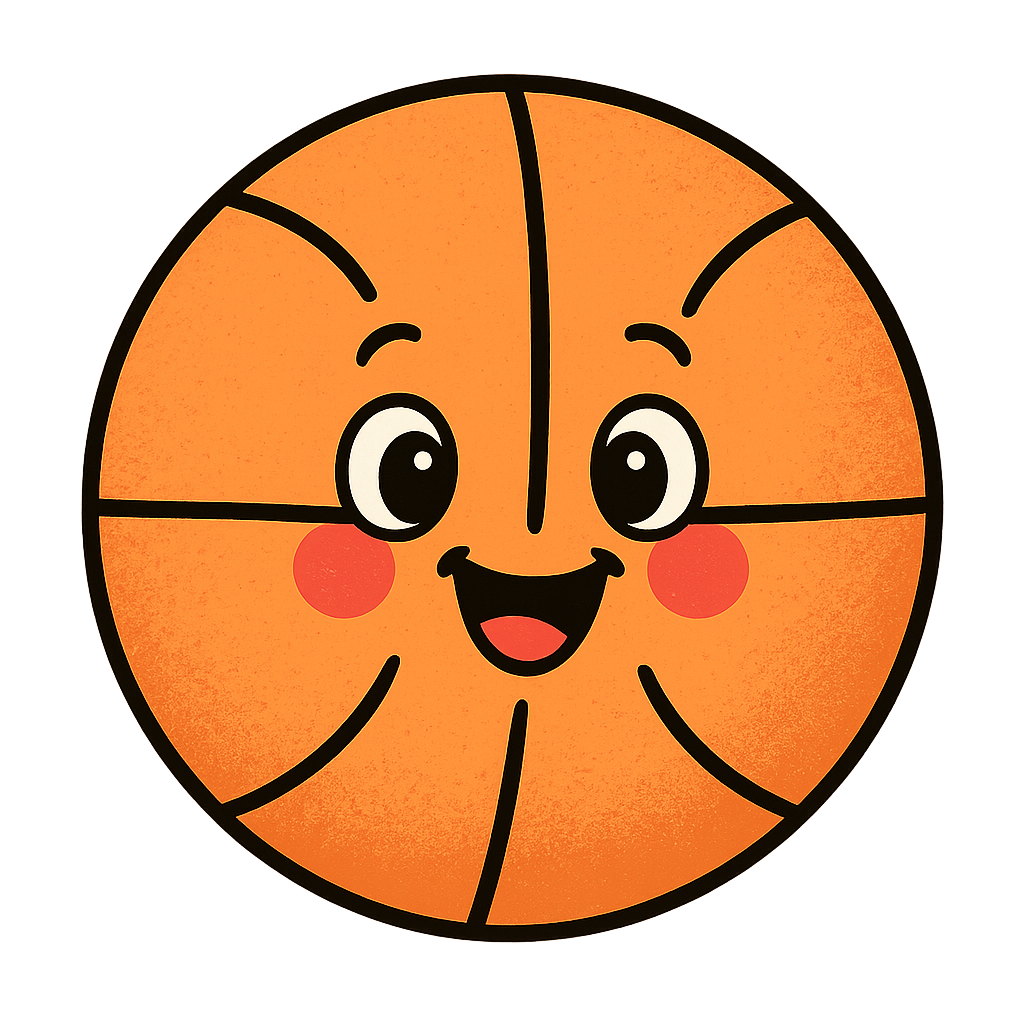 Basketball decoration